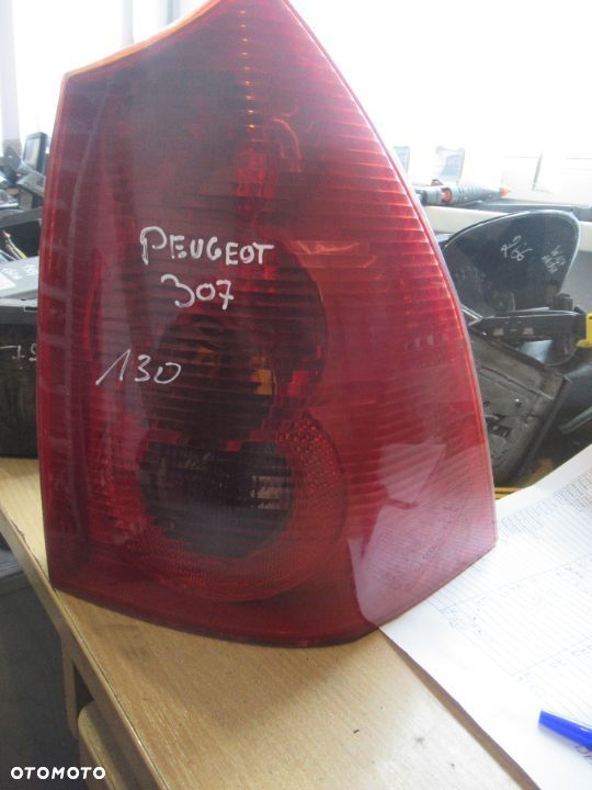 LAMPA TYŁ LEWA PRAWA PEUGEOT 307 - 2