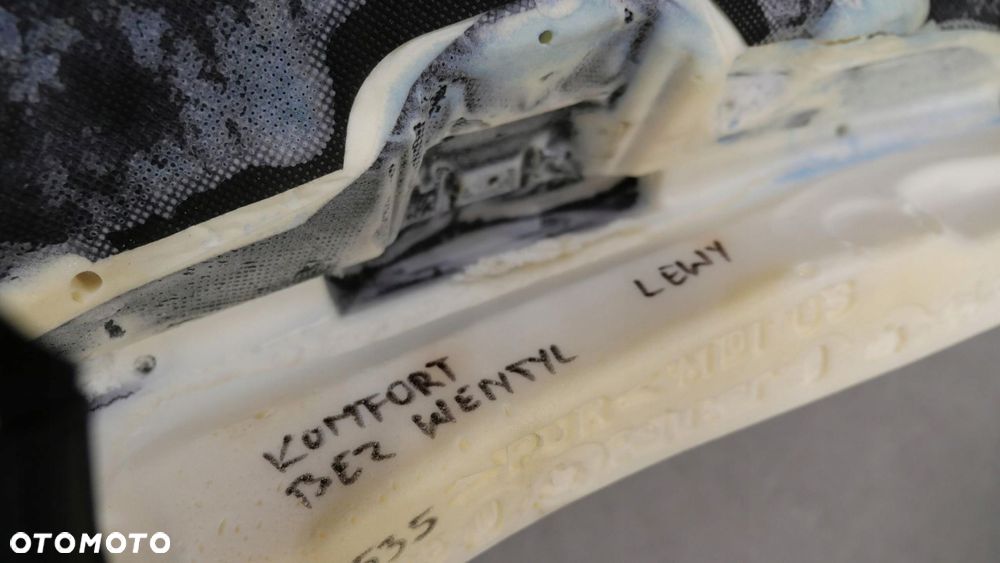 bmw x5 f15 x6 f16 pianka gąbka oparcia fotela grzałka lewy przód 7303535 - 4