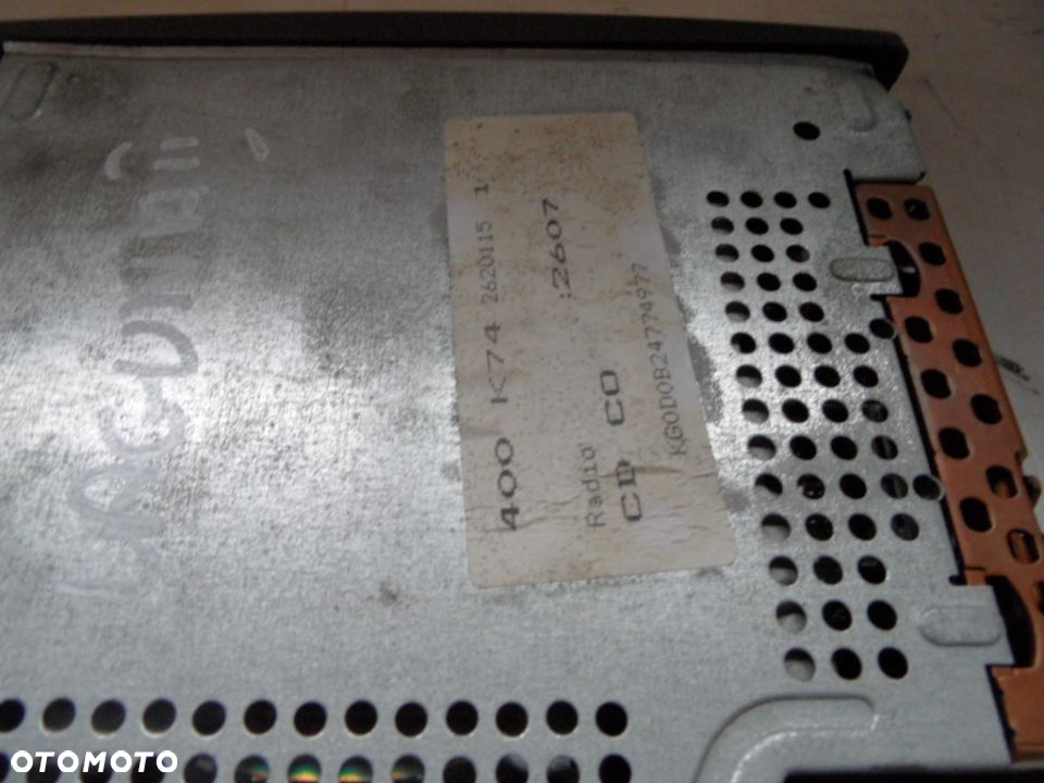 RADIO CD ORGINAL LAGUNA 2 II 8200002607 - 5