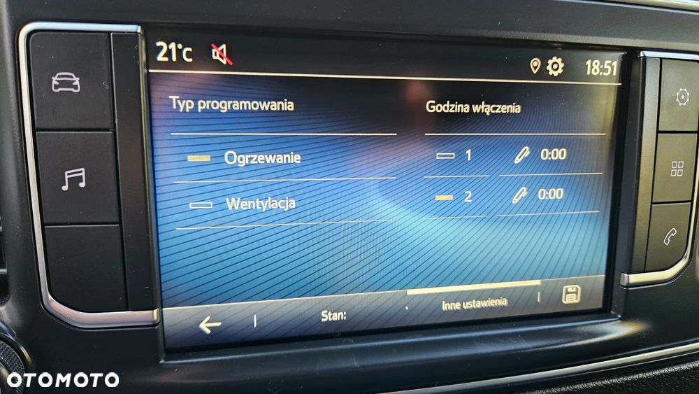 Toyota Proace 2,0D 122KM 2021Rok L3 Najdłuższa Kamera Webasto Klima Blis 2xParktronik Hak - 21