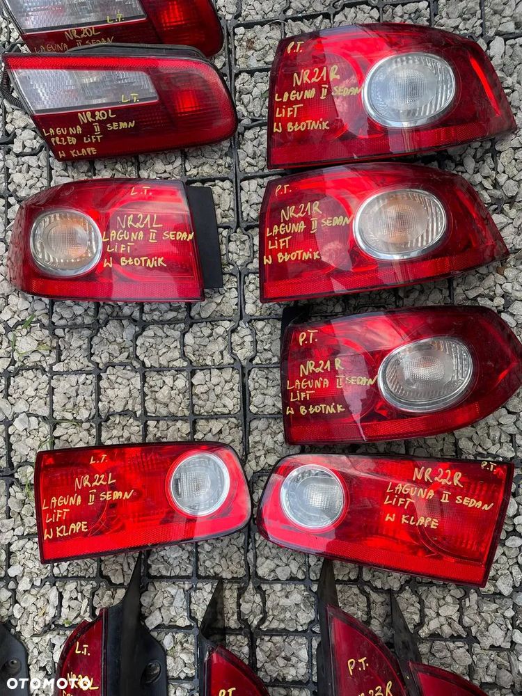 RENO LAMPY TYŁ LEWE PRAWE RENAULT LAMPA TYLNIA LEWA PRAWA - 22