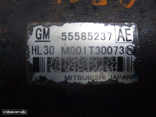 Motor De Arranque 55585237  M001T30073 OPEL ASTRA H 2007 1.9Cdti   5P CINZA ESCURO - 4