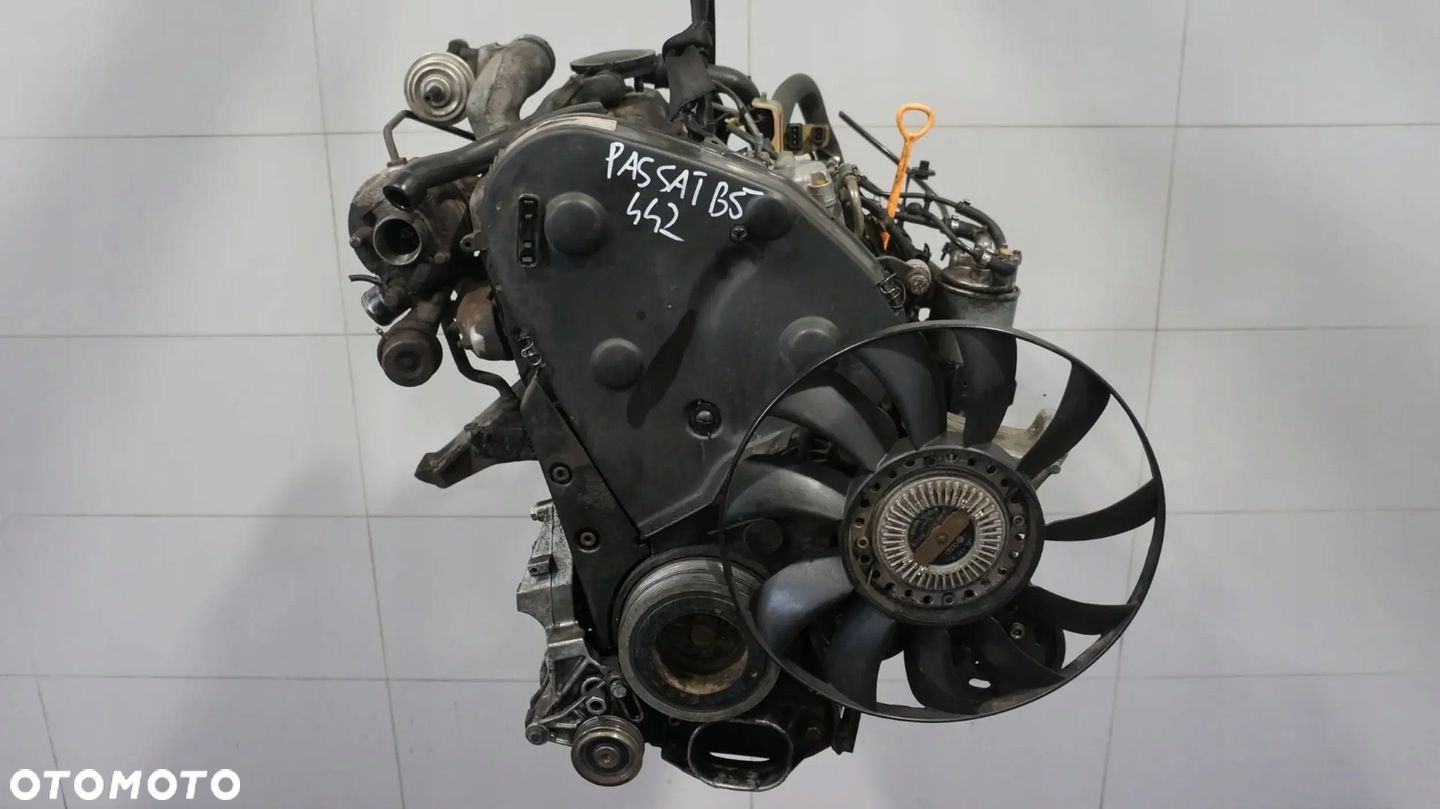 SILNIK KOMPLETNY POMPA WTRYSKI 1.9 TDI AHU 90KM VW PASSAT B5 AUDI A4 B5 - 1