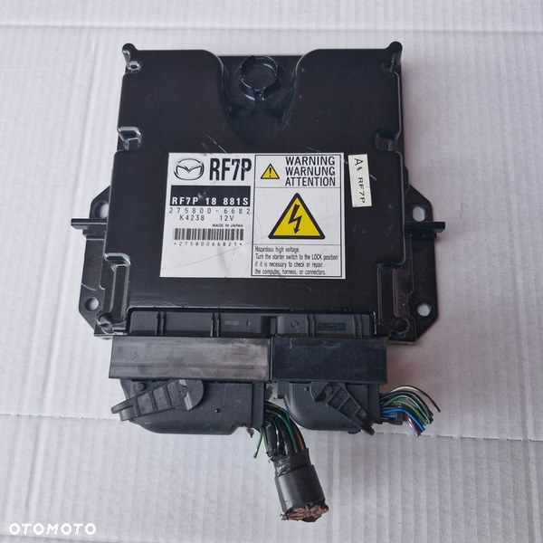 KOMPUTER STEROWNIK SILNIKA RF7P18881S, 275800-6682 MAZDA 5 05-10 2.0 CITD