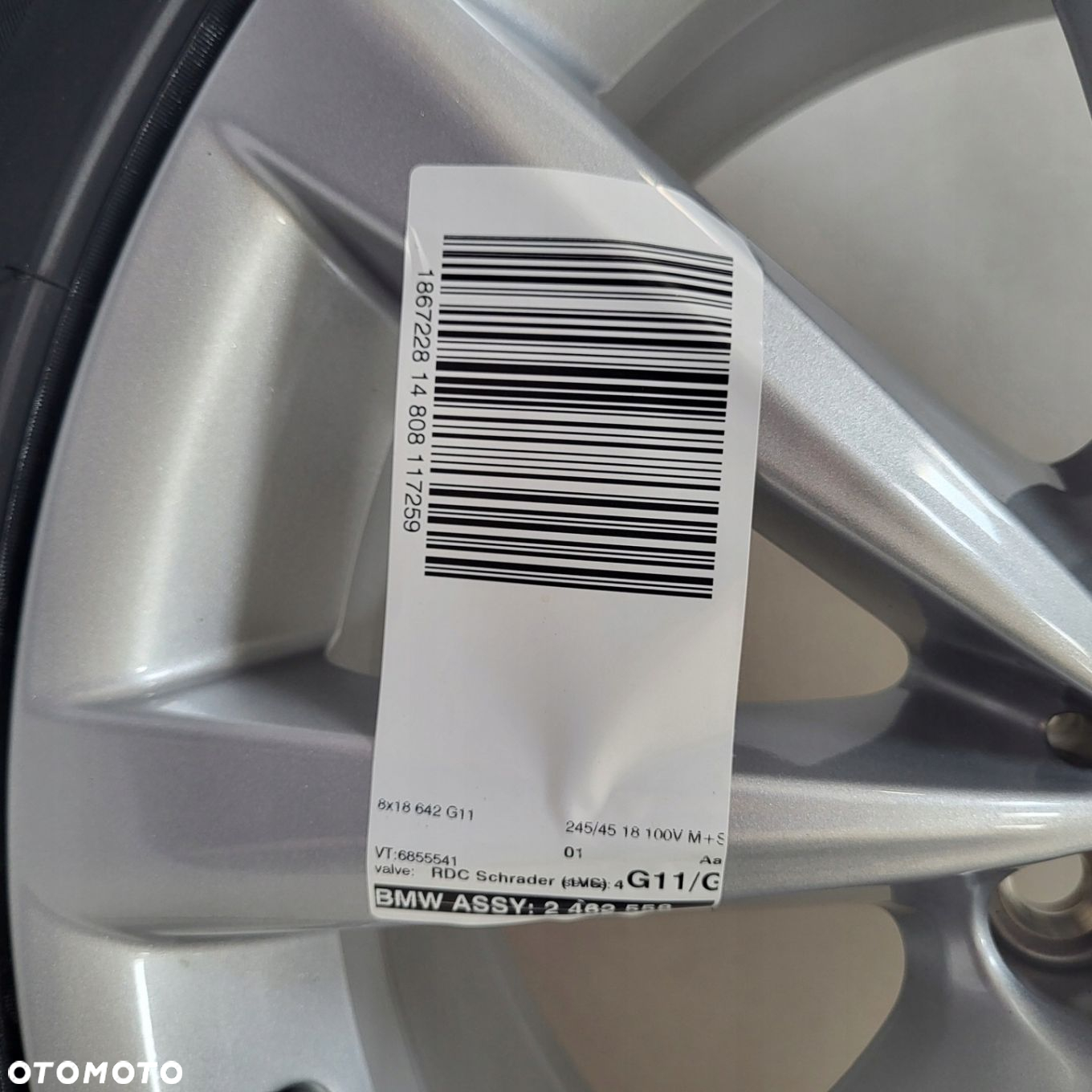 18 Zimowe ORYGINAŁ BMW 5 G30 G31 642 Nowe Pirelli - 16