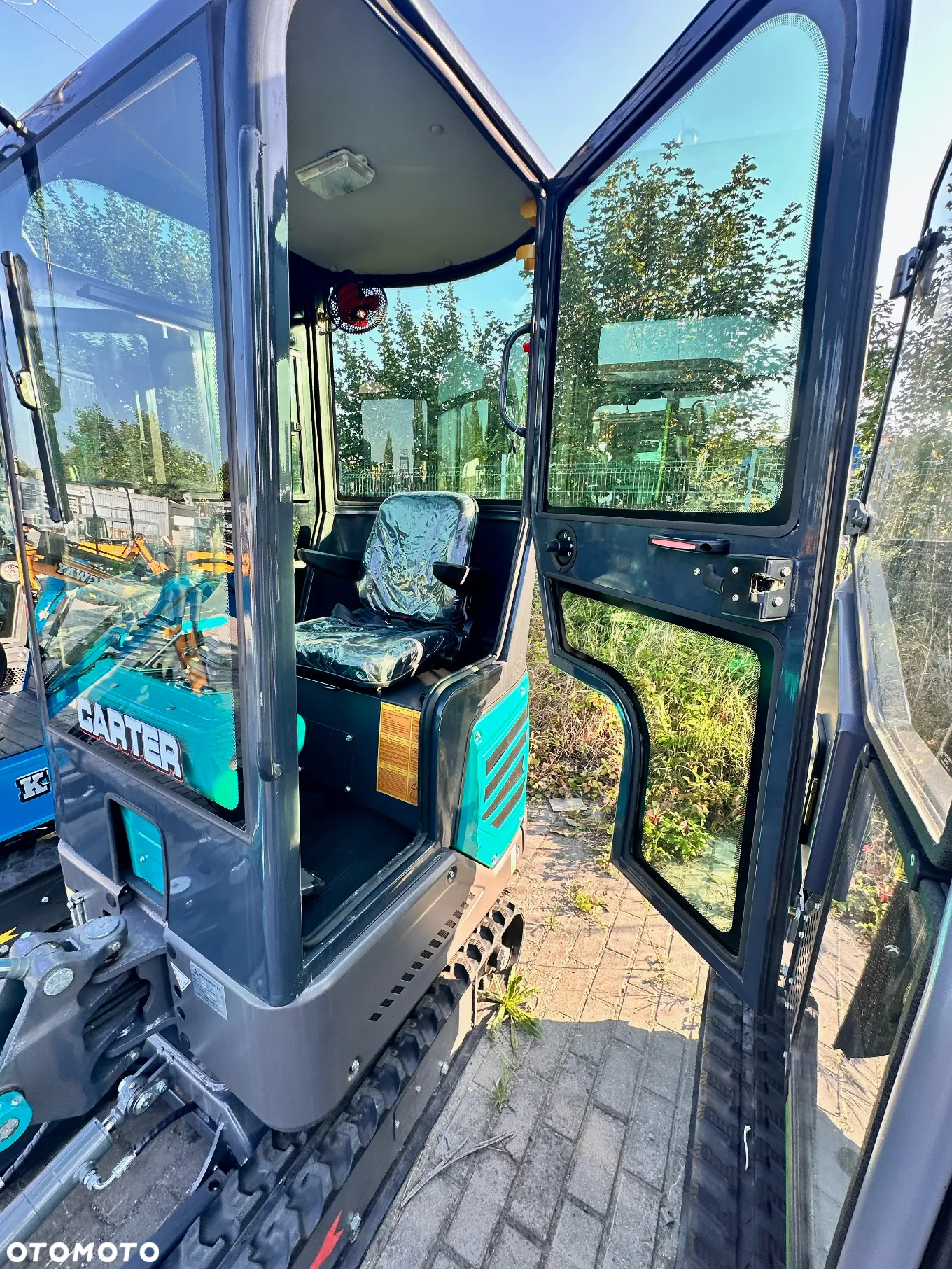 Inny CARTER CT12K Ramię Skrętne KABINA 1200kg PREMIUM 3 łyżki - 14