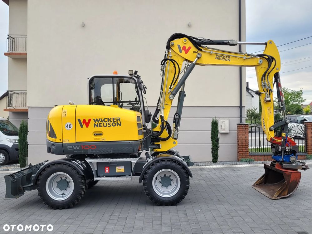 Wacker Neuson EW100 / ROTOTILT ze szczypcami / bogate wyposażenie / - 3