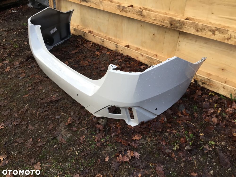 ZDERZAK Tylni- BMW Serii 5 (G60) - M Pakiet - Biały - 51128084713 - 2