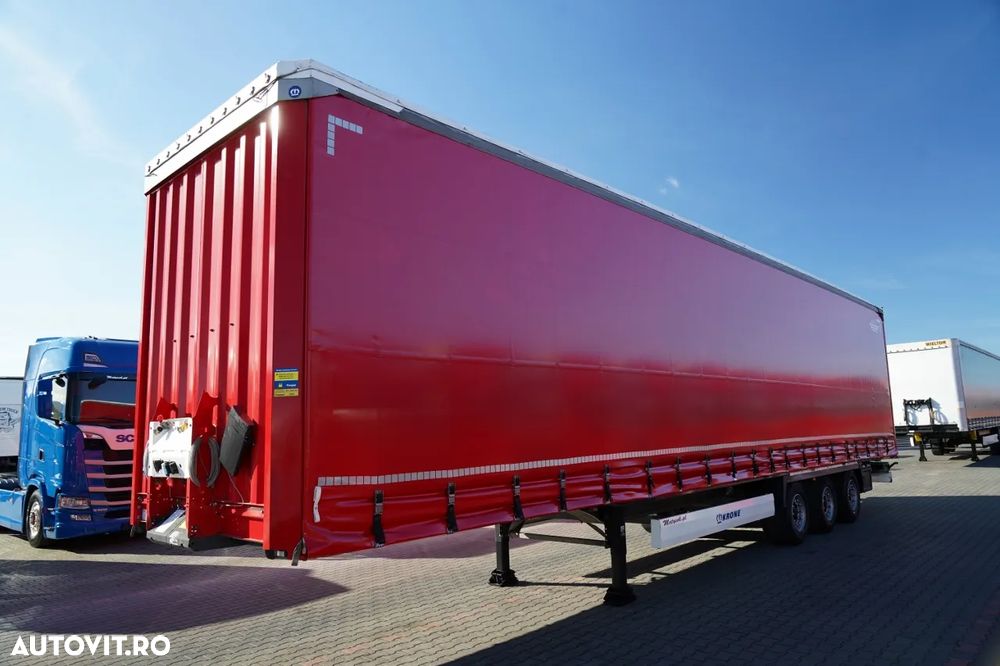 Krone CORTINĂ KRONE / MEGA / 2018 / AXĂ RIDICABILĂ / PLATĂ JOSĂ - 4