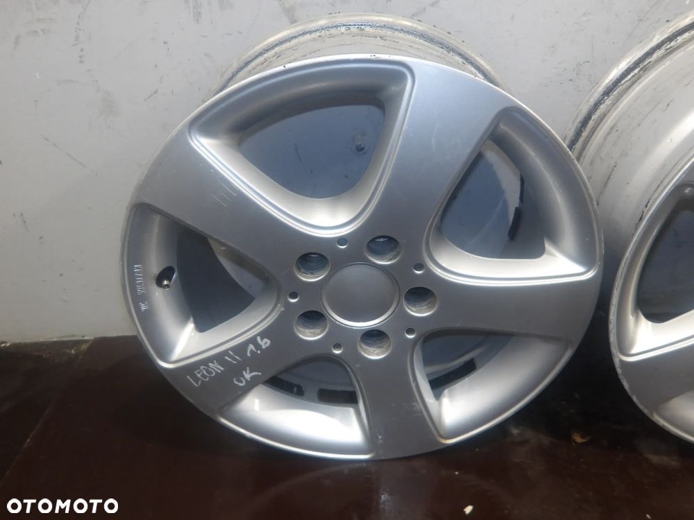 SEAT LEON II 05-09 1.4TSI FELGI ALUMINIOWE ALUFELGI 5X112 7.5J R16 ET42 KBA46305 - 3