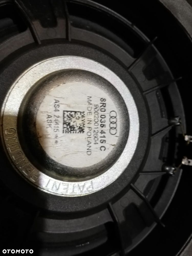 GŁOŚNIKI KOMPLET AUDI Q5 08- 8R0035415C 8R0035416 8R0035399B - 7