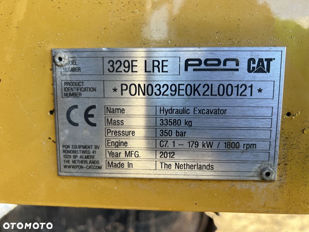 Caterpillar 329E LRE - 34
