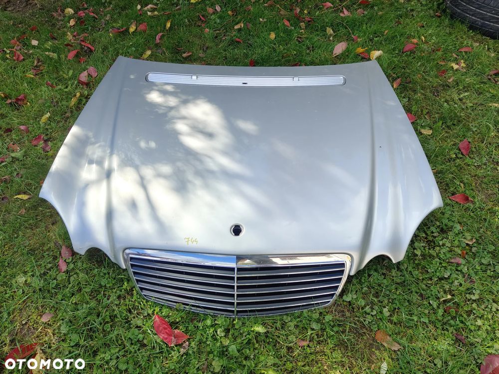 MERCEDES W211 MASKA POKRYWA SILNIKA 744 ALUMINIOWA - 3