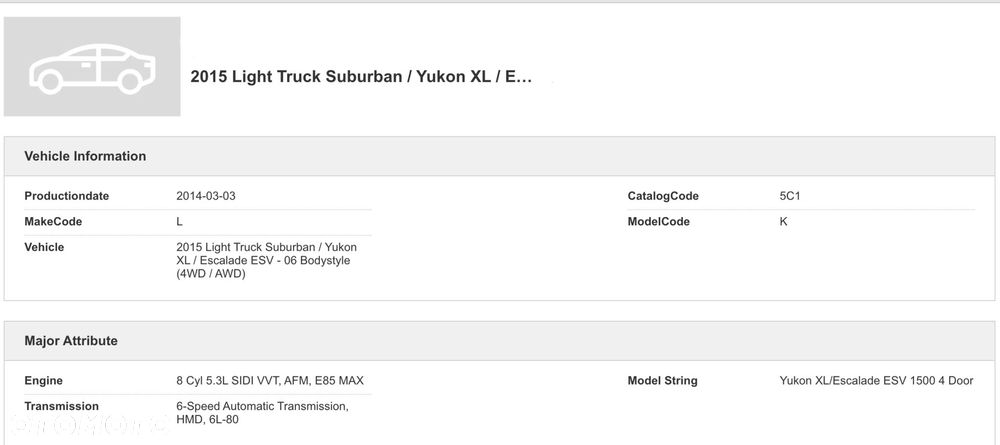 P9 GMC YUKON XL IV 2015 - DYWANIKI PRZÓD TYŁ 5362544 5620546 - 12