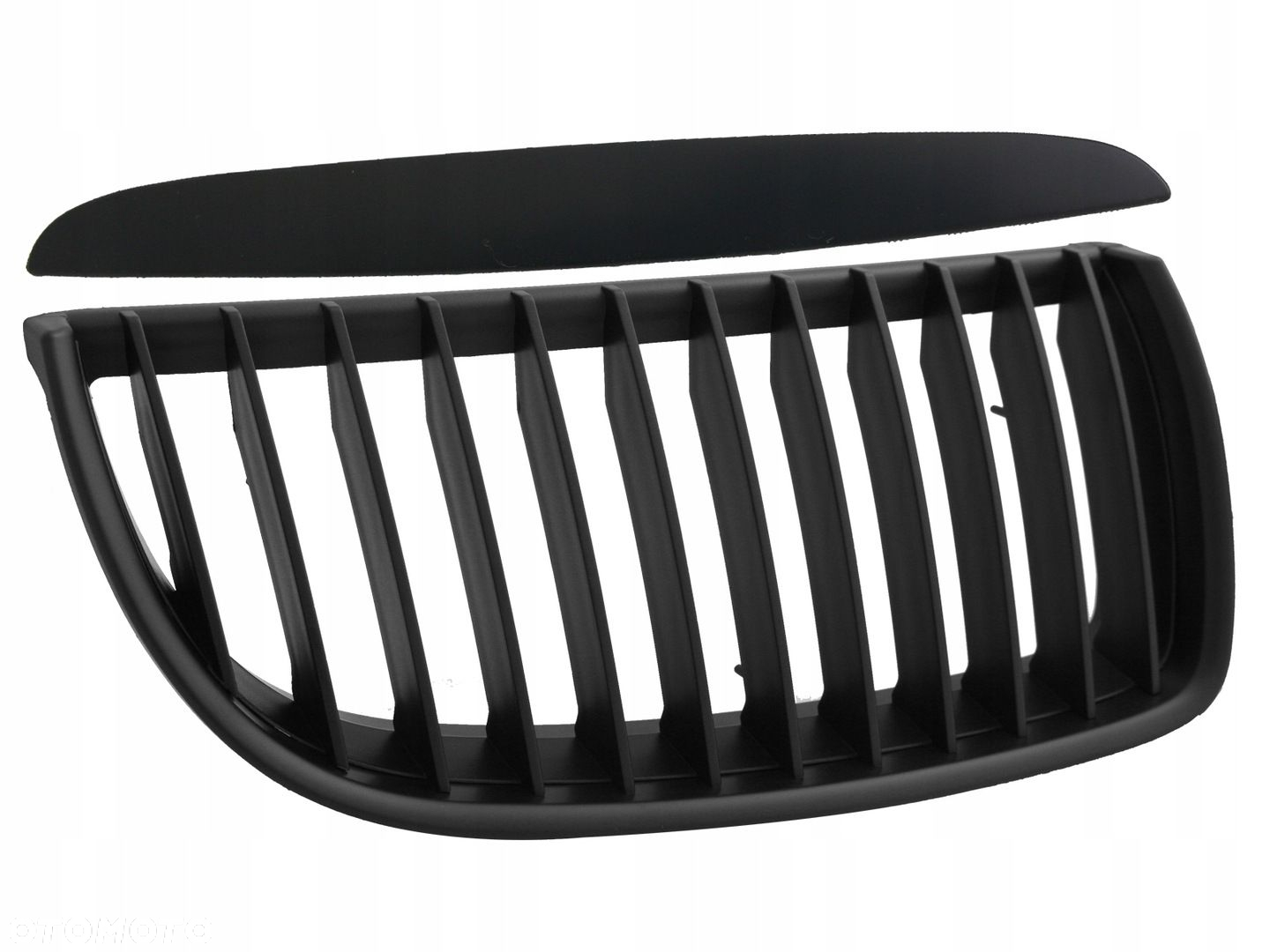 ATRAPA GRILL LISTWA BMW 3 E90 E91 TUNING BLACK MAT - 2