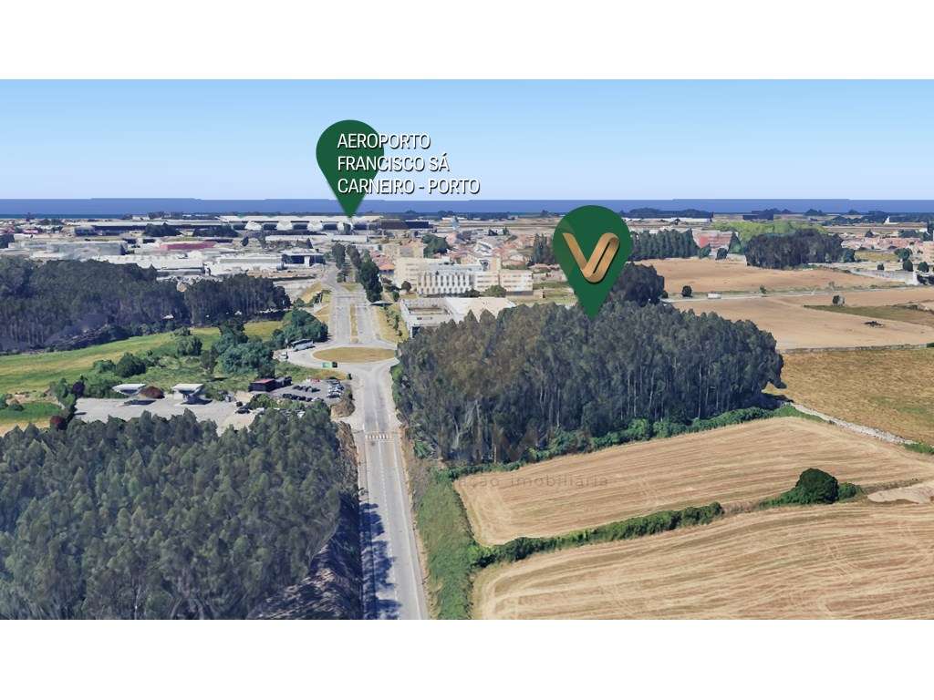 Terreno 8580 m² (Junto ao Aeroporto Francisco Sá Carneiro) - Moreir... - Grande imagem: 2/6