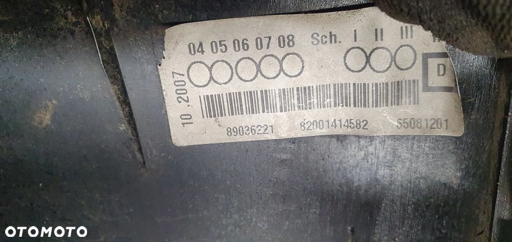 Osłona zaślepka lampy lewy tył Dacia Logan I 82001414582 - 7