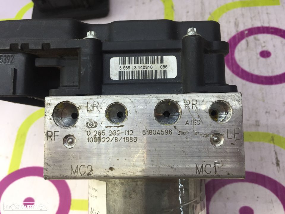 Módulo ABS Fiat Ducato Multijet  / Peugeot Boxer HDi 2.2 120Cv de 2008 - Ref: 0265232112- NO70035 - 5