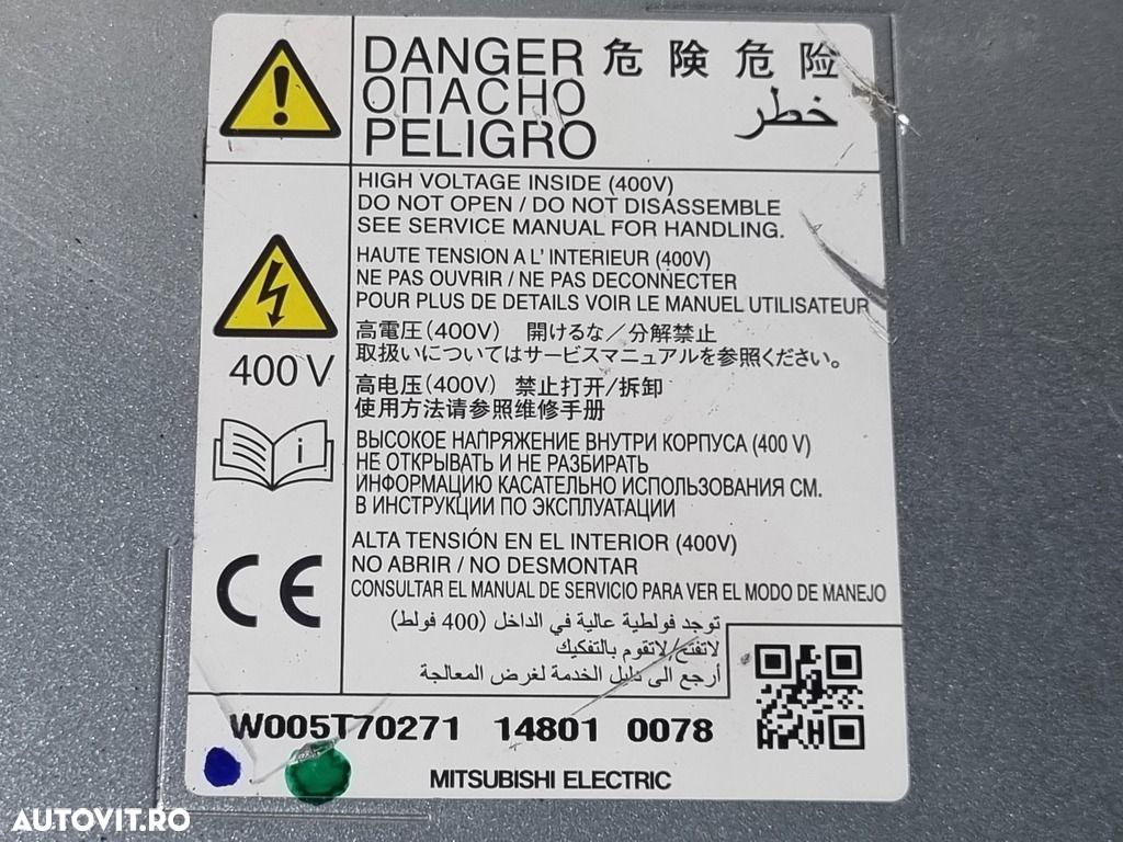 Invertor Mitsubishi Outlander III 2.0 Hybrid 2012 - 2015 (1158) CONVERTOR DE ... - 7