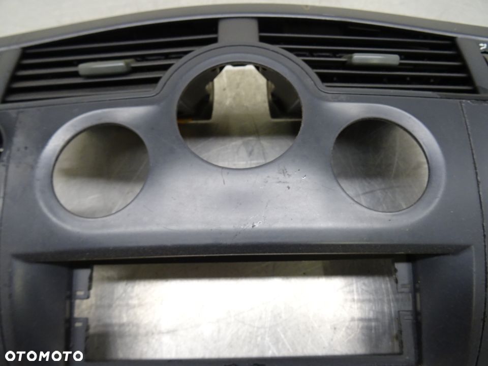 RENAULT GRAND SCENIC II 03-06 PANEL RAMKA ŚRODKOWA RADIA 8200140720 - 6