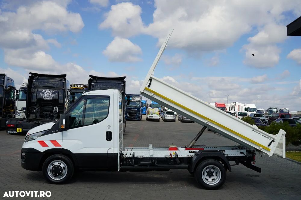 Iveco DAILY 35-130 / BASCULATOR SPATE / DUBLU / MANUAL / IMPORTAT - 5