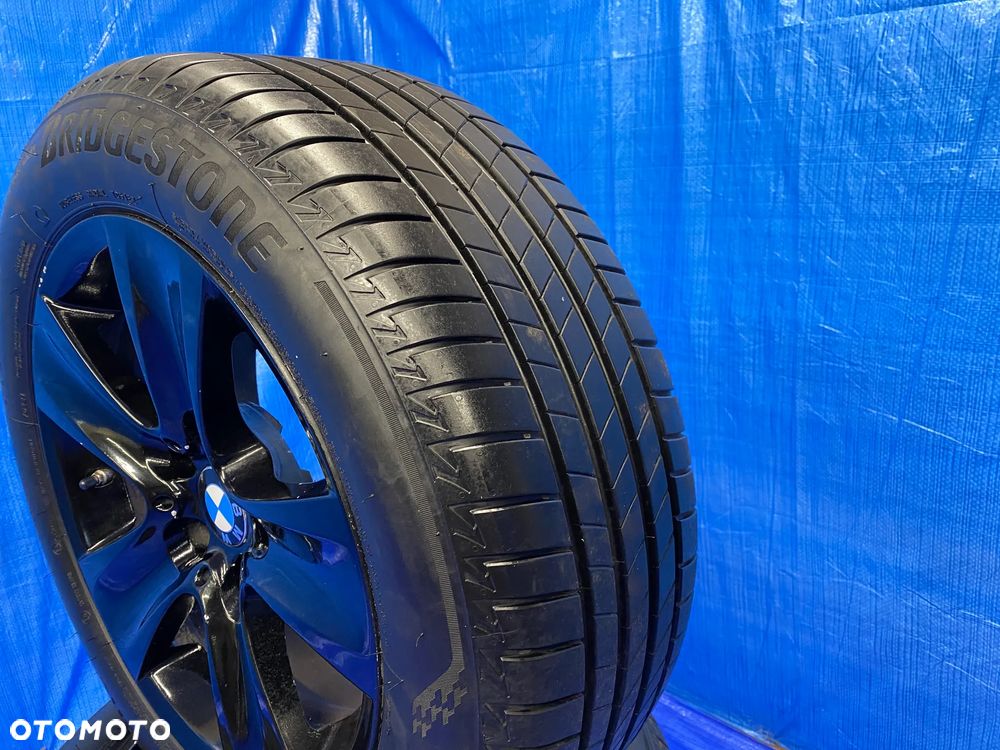 KOŁA KOŁO 17 FELGA ALUMINIOWE ALUSY 17" x 8J  5X120 ; 72,6mm ET30 CZUJNIKI KOMPLET ; OPONY LETNIE LATO BRIDGESTONE ; BMW E60 E61 E90 E91 E92 E93 F06 F07 F10 F11 F12 F13 F30 F31 F32 F33 F34 F36 ORYGINAŁ  6790172 BMW - 11