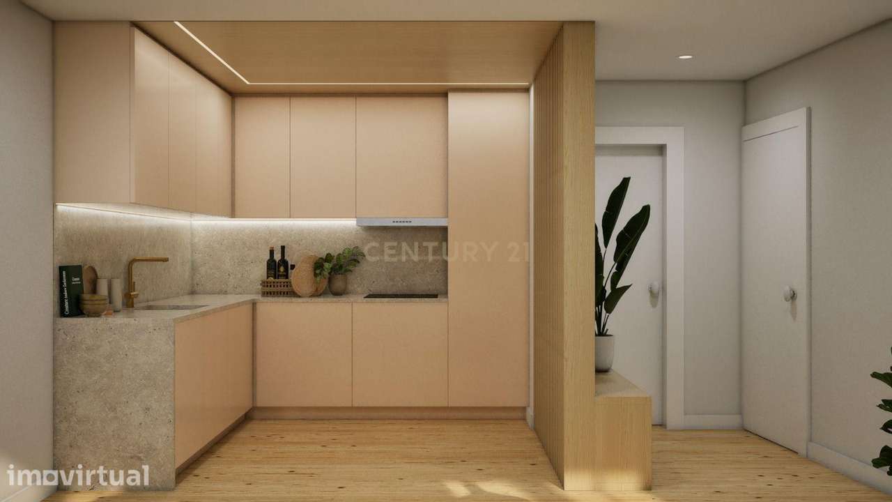 Apartamento T1+1 Totalmente remodelado, largo da ribeira velha, setúba - Grande imagem: 3/12