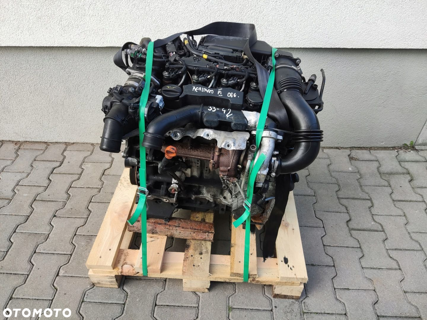 SILNIK KOMPLETNY WTRYSKIWACZE TURBINA PARTNER BERLINGO III 1.6 HDI 9H03 08- - 2
