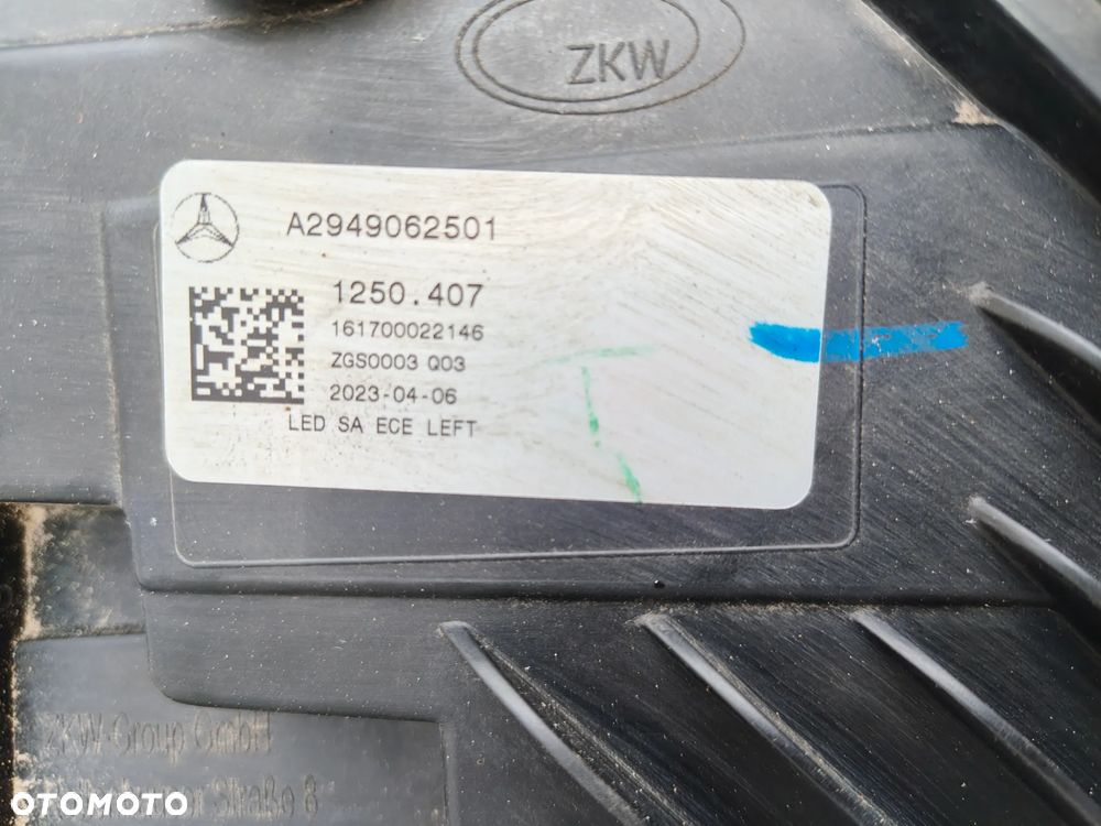 Mercedes EQE X294 2022- Digital Led Lewa Oryginał A2949062501 - 8