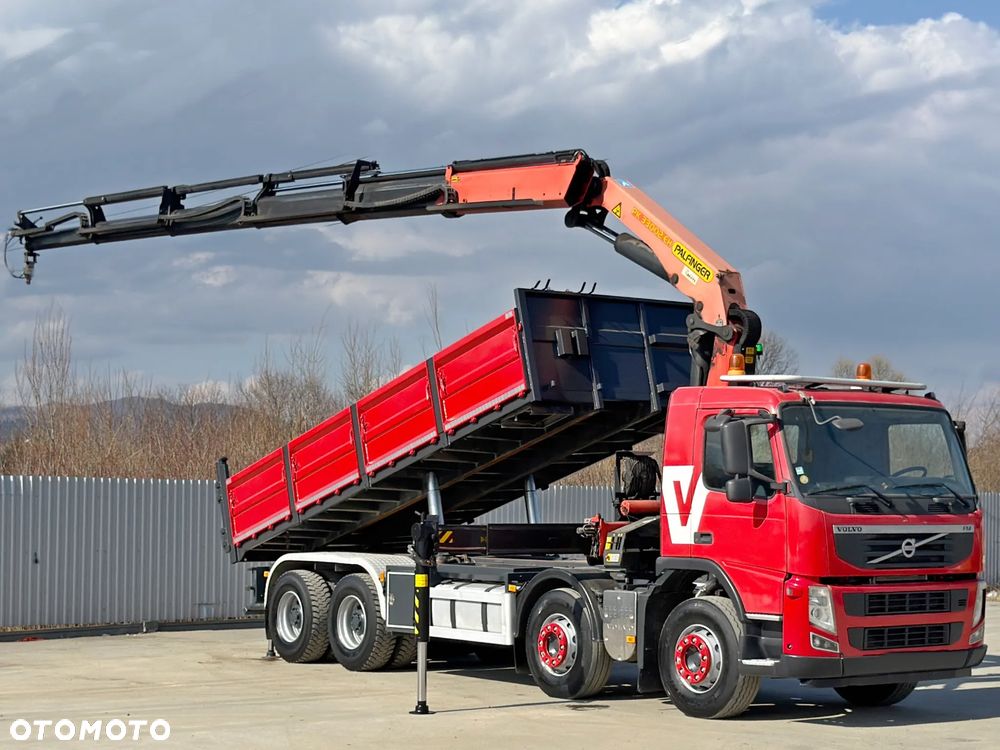 Volvo FM 420 Wywrotka 6,40m* PALFINGER PK 33002 + PILOT / 8x4 - 2