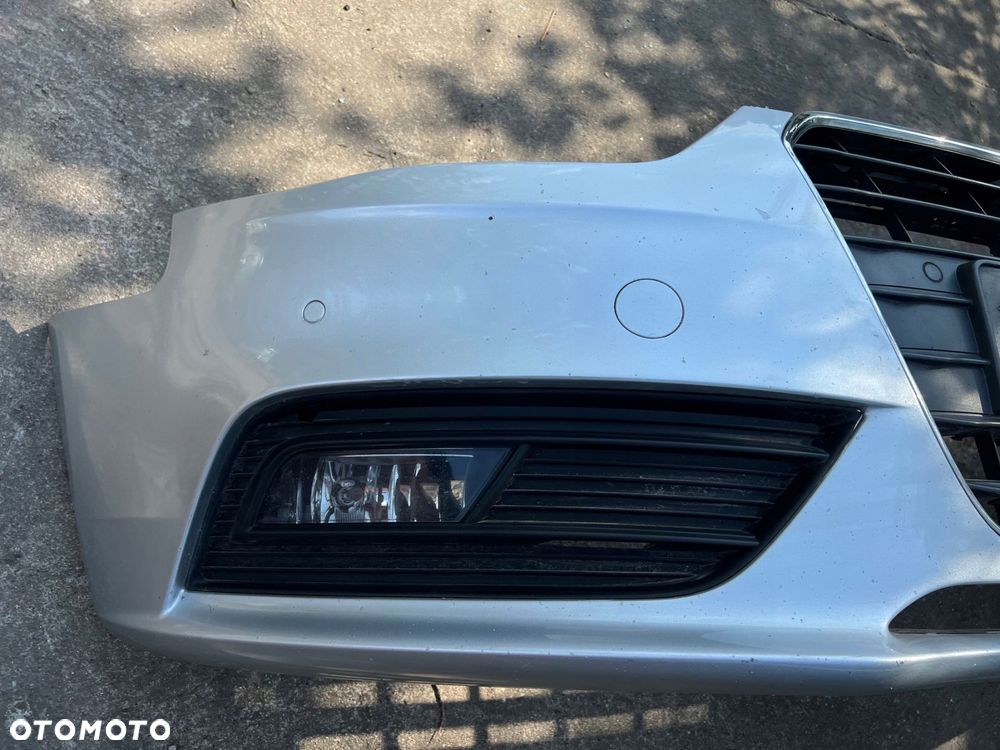 audi a4 b8 lift zderzak przód przedni grill 4x pdc lx7w kompletny - 8