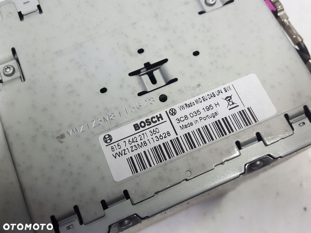 VW GOLF 6 VI JETTA RADIO CD RADIOODTWARZACZ 3C8035195H - 4