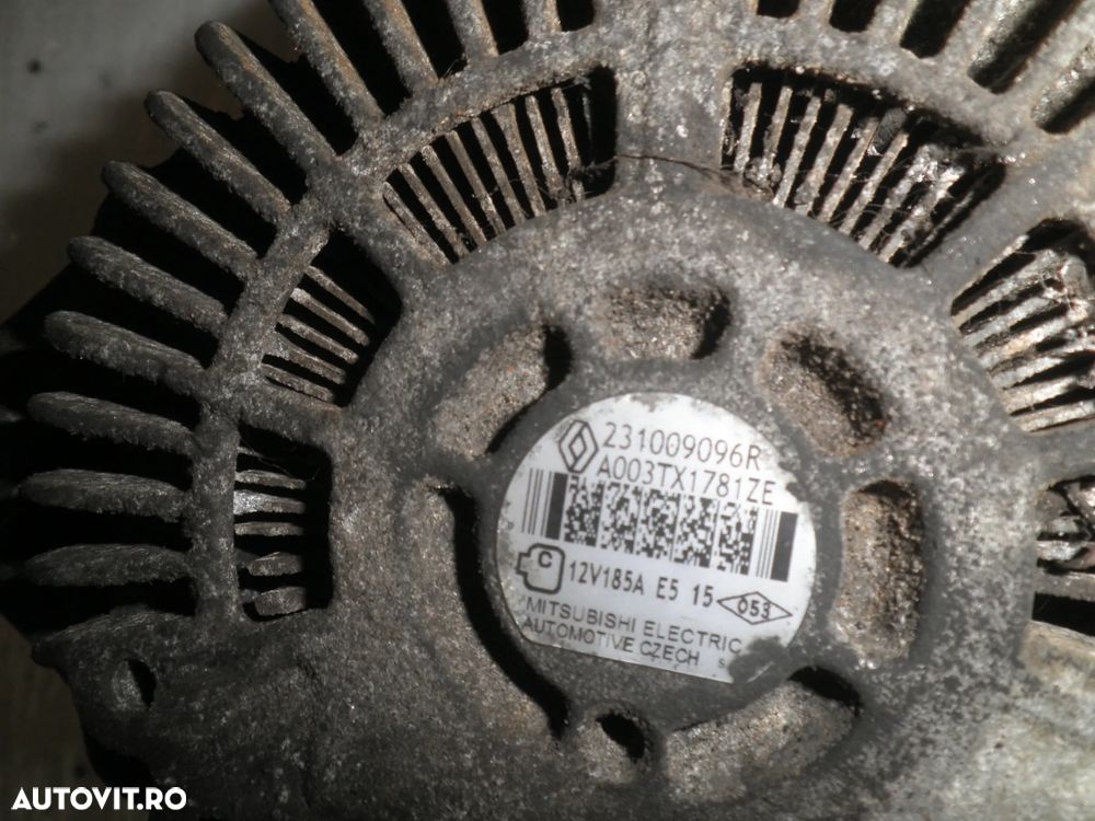 ALTERNATOR OPEL VIVARO B, RENAULT TRAFIC 2014-2018 1.6 D LRA03925, FG15T071 231009096R - 7