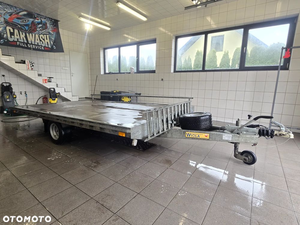 Wiola W1 Platforma DMC 1500kg Najazdy Duża 3.5m x 2.1m - 1
