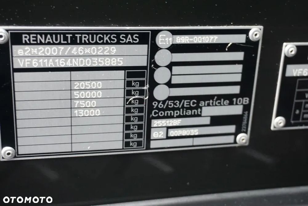 Renault T 460 / EURO 6 / ACC / SLEEPER CAB - 11