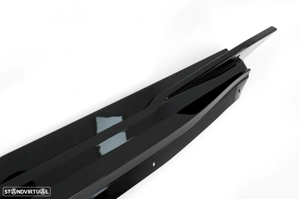 Conjunto Tesla Model 3 Spoiler, Aileron, Laminas e Difusor - 12