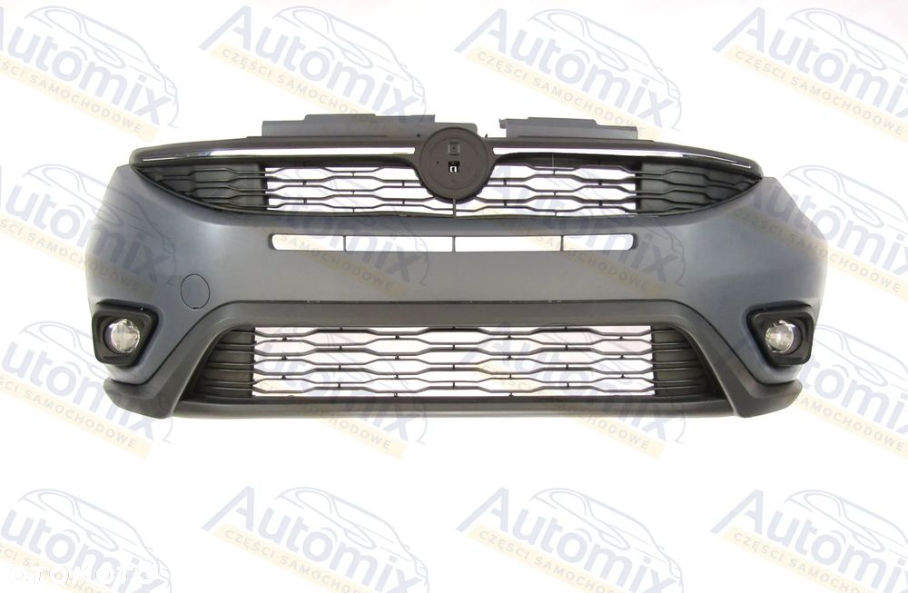 Zderzak przedni Fiat Doblo 15 - 24 + Atrapa + kratki + halogeny Komplet ! - 4