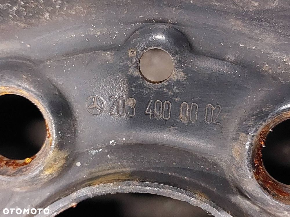 KOŁO ZAPASOWE 5x112 6Jx15 ET31 FI66,6 195/65R15 MERCEDES 2034000002 - 4