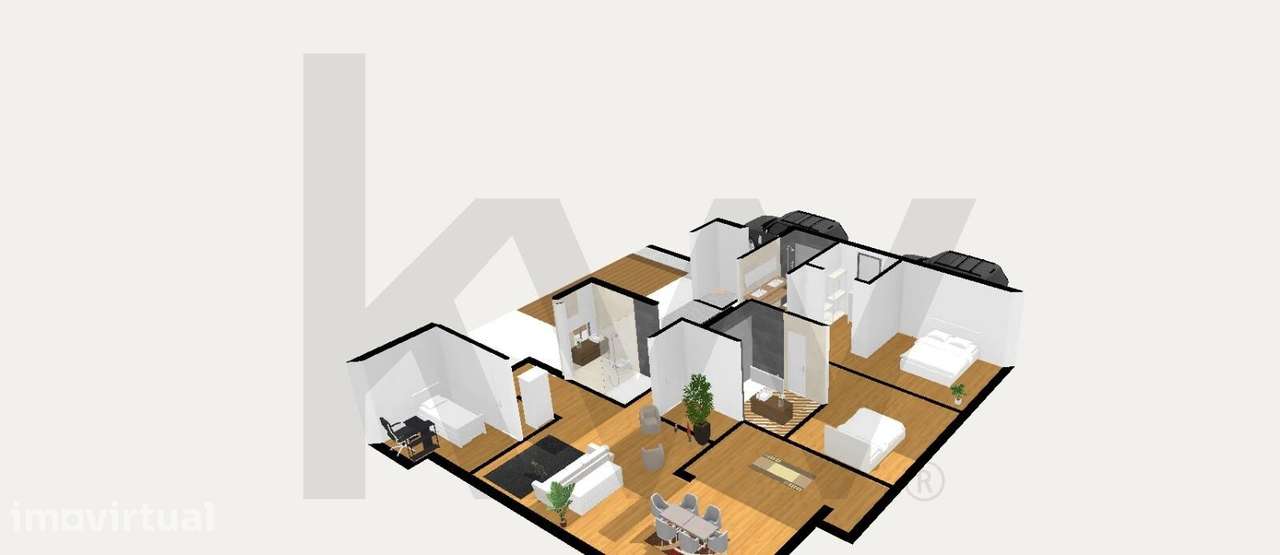 Moradia T3 em construção à venda na rua Sara Pinto Coelho, Fernão Ferr - Grande imagem: 5/6