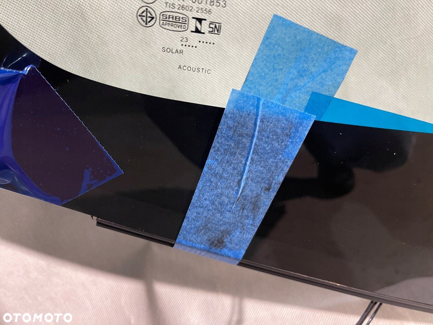 SZYBA PRZEDNIA CZOŁOWA TESLA 3 SEDAN SENSOR KAMERA ACOUSTIC 2017-2021 - 3