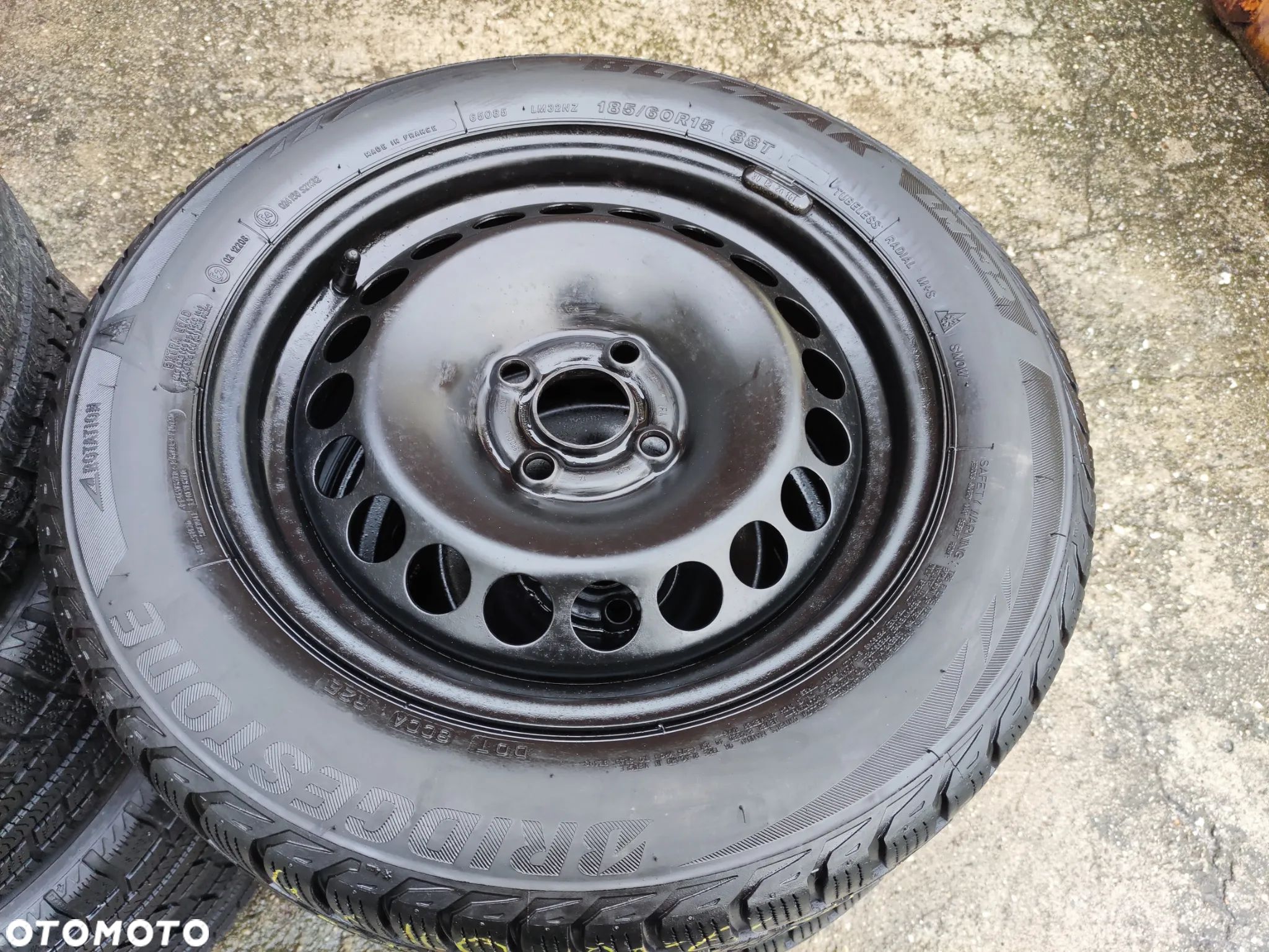 4x100 Felgi Stal Stalowe 15 Koła Zimowe Zima OPEL MERIVA A ASTRA G H CORSA C D E COMBO C ADAM CHEVROLET Fiat Grande Punto Evo ALU-RAD Legnica 185/60 5mm - 1