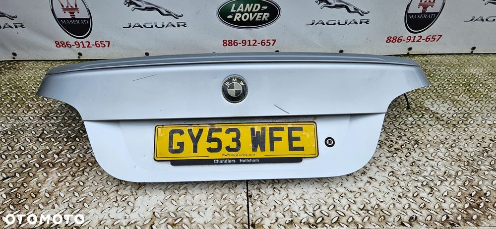 BMW 5 E60 Sedan Klapa bagażnika Spojler Lotka Titansilber metallic - 2