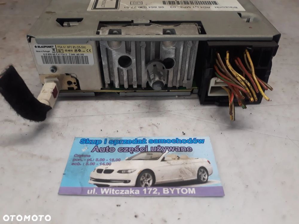 RADIO CITROEN C4 I LIFT  2009r  966640307701 - 3
