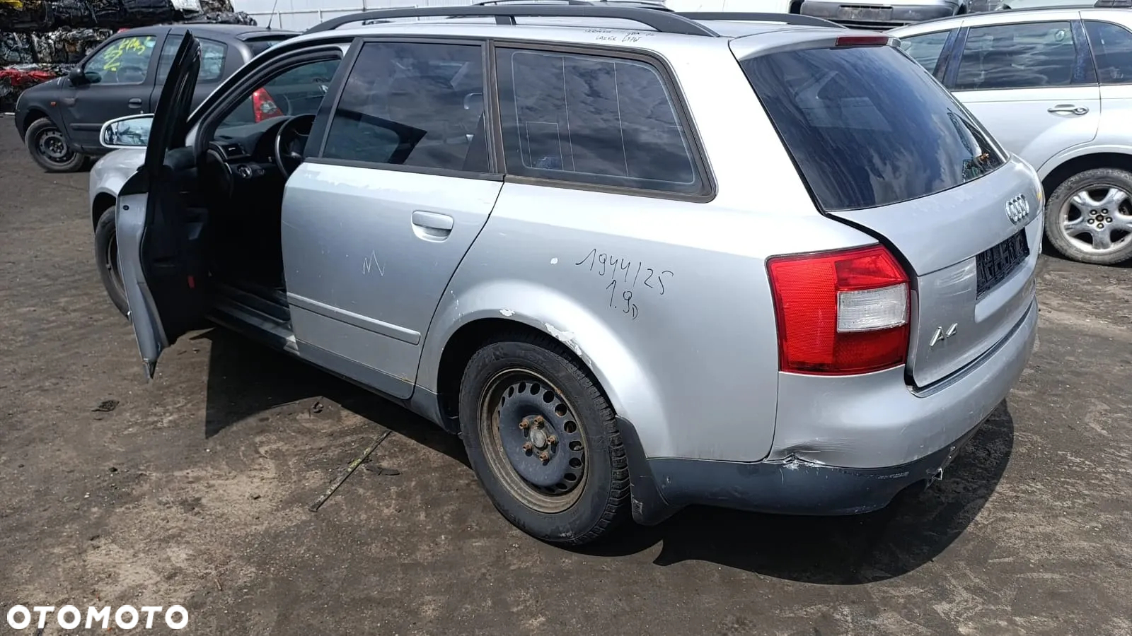 35158 audi a4b6 avant na części  1.9 TDI AVF 130 km skrzynia biegów GBA lakier LY7W - 12