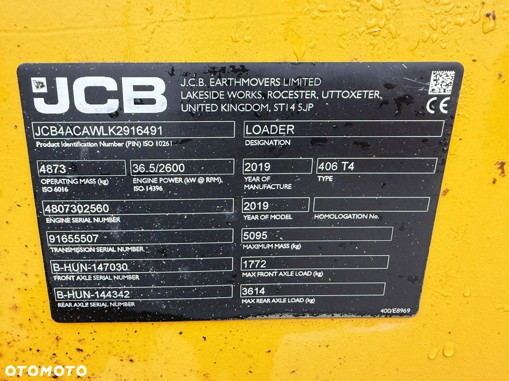 JCB 406 - 8