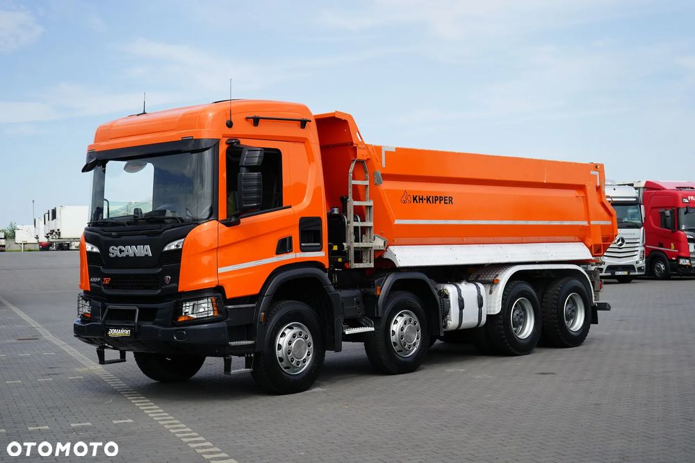 Scania / P 420 / XT / EURO 6 / WYWROTKA / 8 X 4 / ŁAD. 18 500 KG - 21