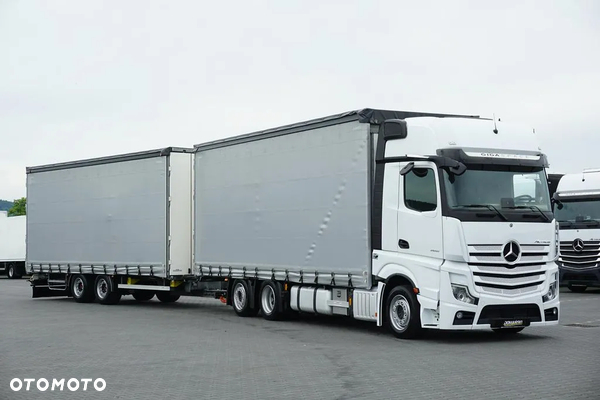 Mercedes-Benz ACTROS / 2551 / ACC / E 6 / MP 5 / ZESTAW PRZEJAZDOWY  / RETARDER / GIGA SPACE