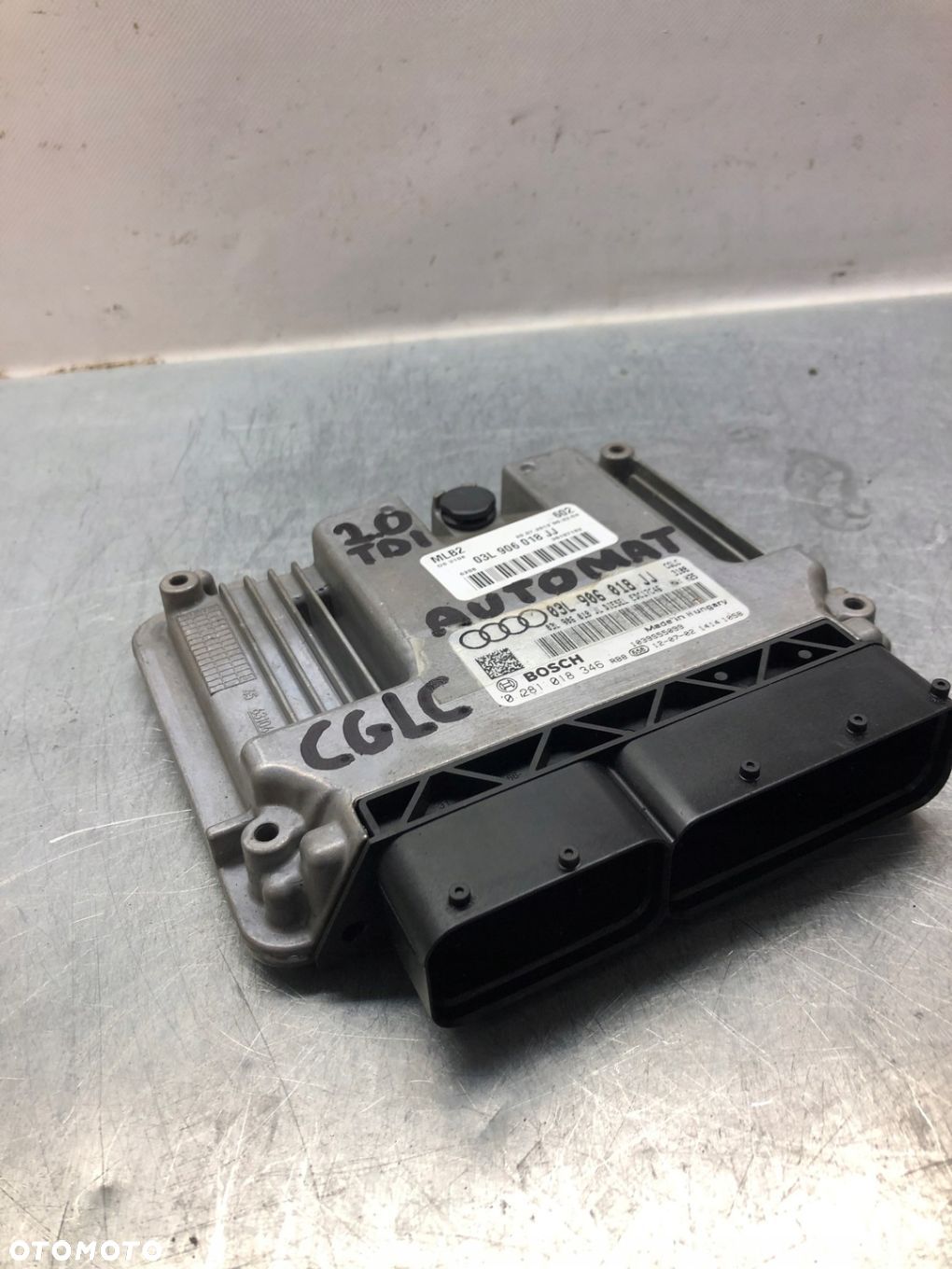 KOMPUTER AUDI A5 A4 B8 LIFT 2.0TDI CGL 03L906018JJ AUTOMAT - 1