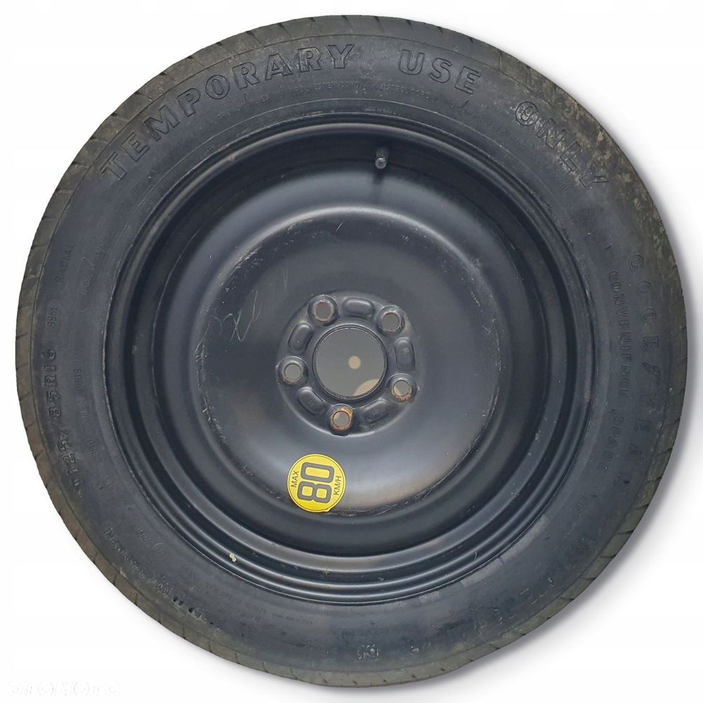 KOŁO DOJAZDOWE ZAPASOWE Ford C-Max Focus Mk2 II 125/85 R16 5x108 1S71MH - 1