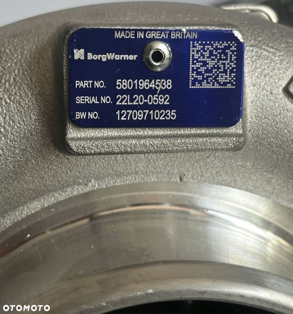 Nowa turbosprężarka 12709710235 5801964538  rabat 500zl OPIS - 4
